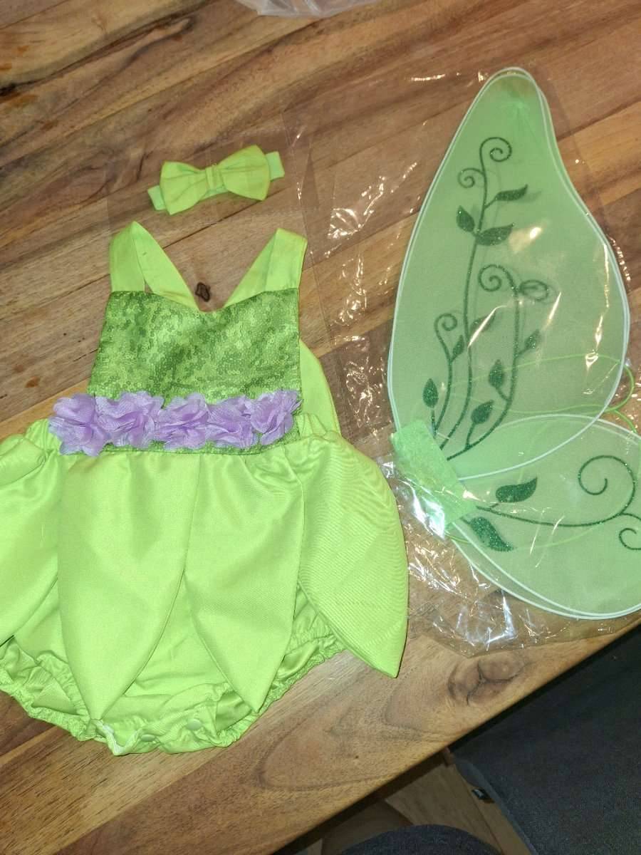 Tinkerbell Kostüm Baby 9-12m neu