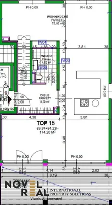5-Zimmer-Wohnung mieten in Wien – 174,2 m², € 6.550 – Bild 40 von 41