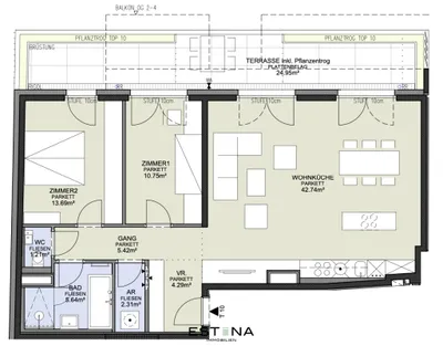 3-Zimmer-Wohnung kaufen in Wien – 86,04 m², € 710.400 – Bild 10 von 10