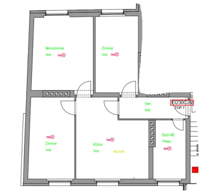 3-Zimmer-Wohnung mieten in Sankt Pölten – 69,97 m², € 694 – Bild 2 von 2