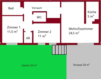 3-Zimmer-Wohnung mieten in Urfahr-Umgebung – 73 m², € 899 – Bild 5 von 7