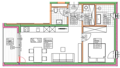 2-Zimmer-Wohnung kaufen in Wien – 50,21 m², € 371.187 – Bild 7 von 8