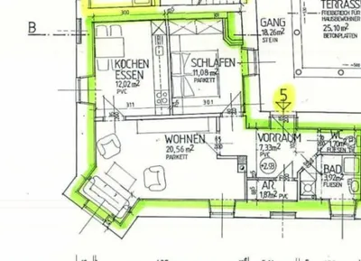 2-Zimmer-Wohnung mieten in Weiz – 60,01 m², € 565 – Bild 6 von 6