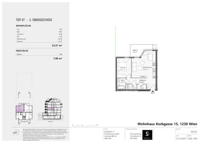 2-Zimmer-Wohnung kaufen in Wien – 53,37 m², € 416.000 – Bild 8 von 8