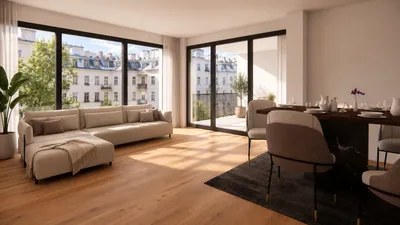 2-Zimmer-Wohnung kaufen in Wien – 62 m², € 397.861 – Bild 4 von 7