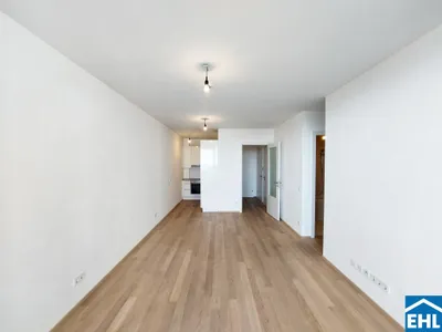 16.OG im MYSKY: 2-Zimmer-Wohnung mit Balkon und sensationellem Weitblick! – Bild 3
