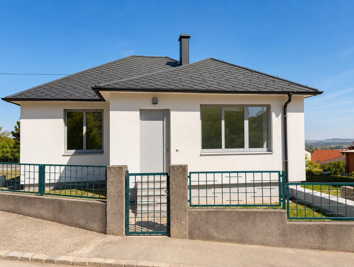Komplett neu saniertes Einfamilienhaus mit Balkon & Seeblick · Terrasse · Garten · 3 Zimmer · heller großer Keller Eisenstadt. - Ansicht 3