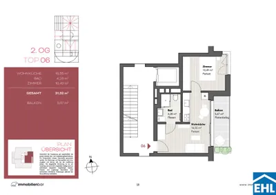 2-Zimmer-Wohnung kaufen in Wien – 31,32 m², € 272.752 – Bild 6 von 6