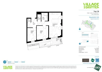 3-Zimmer-Wohnung kaufen in Wien – 66,29 m², € 564.000 – Bild 13 von 13