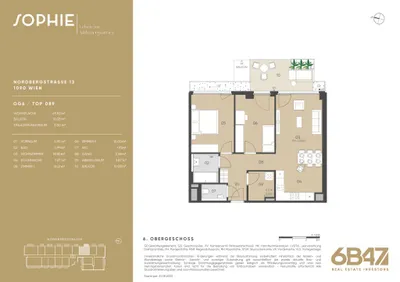 3-Zimmer-Wohnung kaufen in Wien – 69,83 m², € 731.900 – Bild 13 von 13