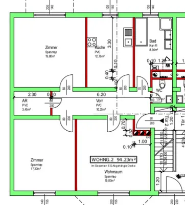 3-Zimmer-Wohnung mieten in Bruck an der Leitha – 94 m², € 1.156 – Bild 7 von 7