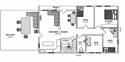 4-Zimmer-Wohnung mieten in Kirchdorf an der Krems – 100 m², € 1.600 – Bild 24 von 24