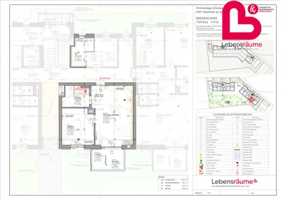 2-Zimmer-Wohnung mieten in Linz Land – 44 m², € 631 – Bild 3 von 3