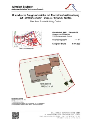 Grundstück kaufen in Spittal an der Drau – 728 m², € 292.500 – Bild 13 von 16