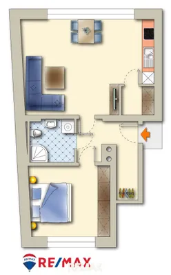 2-Zimmer-Wohnung kaufen in Graz – 54,58 m², € 150.000 – Bild 8 von 8