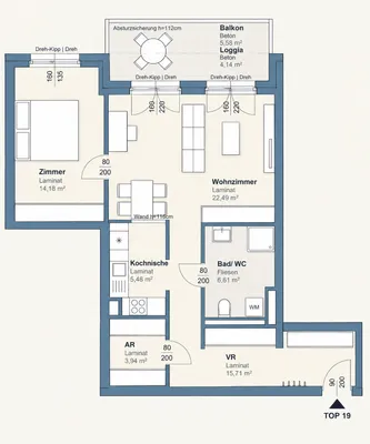 Wohnung zur Miete in 8020 Graz