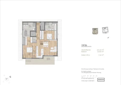3-Zimmer-Wohnung kaufen in Villach Land – 117,2 m², € 1.033.500 – Bild 3 von 4