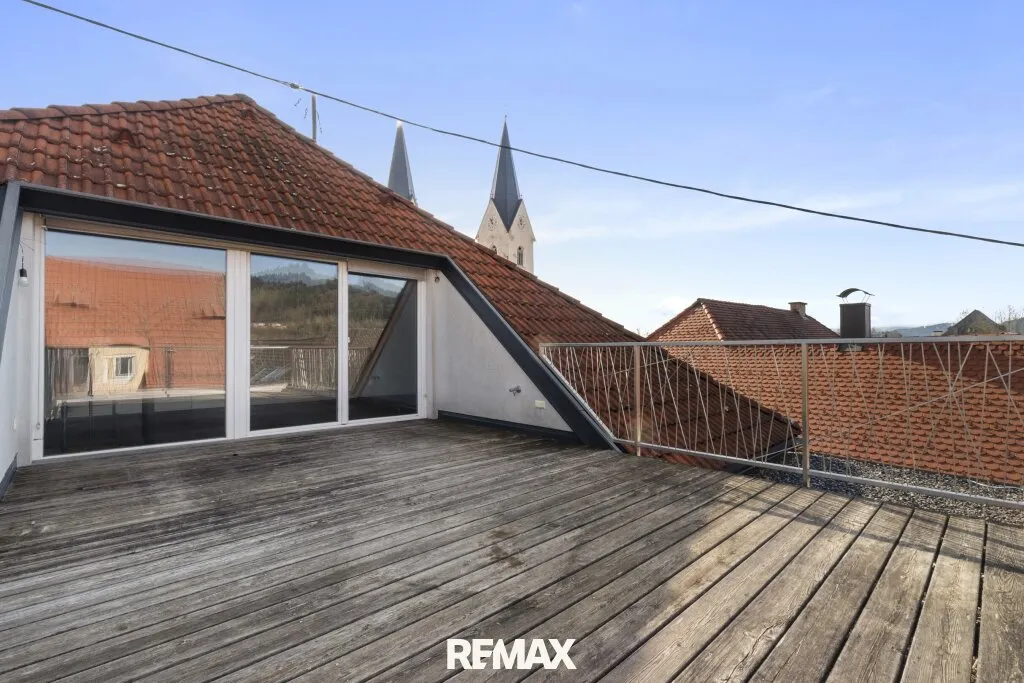 Stilvolle Maisonette-Mietwohnung mit einzigartigem Flair und sonniger Dachterrasse im Zentrum von St. Andrä - Ansicht 2