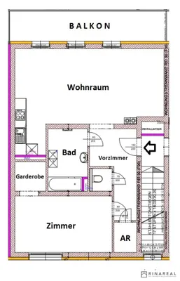 2-Zimmer-Wohnung mieten in Wiener Neustadt Land – 70,03 m², € 897 – Bild 13 von 13