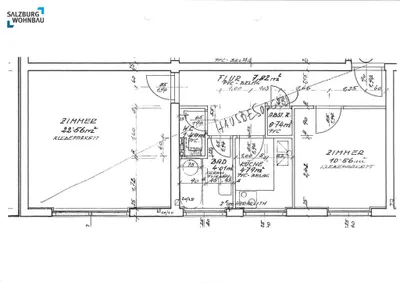 2-Zimmer-Wohnung mieten in Salzburg Stadt – 54 m², € 901 – Bild 3 von 3