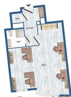 1-Zimmer-Gewerbeimmobilie kaufen in Wien – 37 m², € 200.000 – Bild 5 von 5