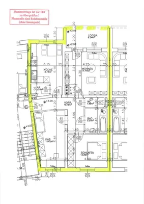 3-Zimmer-Wohnung mieten in Perg – 88,25 m², € 814 – Bild 3 von 3