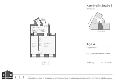 5-Zimmer-Gewerbeimmobilie kaufen in Wien – 105 m², € 425.000 – Bild 13 von 15