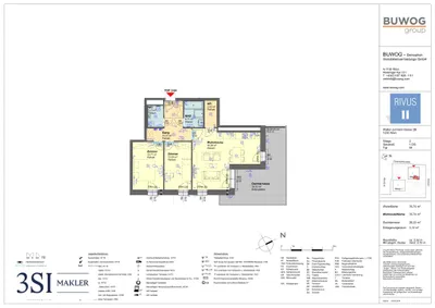 3-Zimmer-Wohnung kaufen in Wien – 76,74 m², € 625.000 – Bild 24 von 24