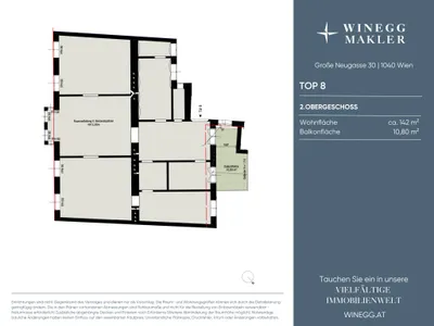 4-Zimmer-Wohnung kaufen in Wien – 142,48 m², € 1.170.000 – Bild 16 von 16