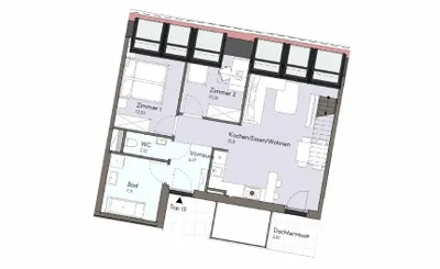 3-Zimmer-Wohnung kaufen in Baden – 70,83 m², € 499.000 – Bild 13 von 15