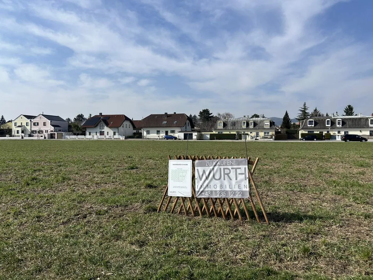 "Zwei Grundstücke mit 1100 m² und 1198 m² in der Theresienau in Perchtoldsdorf"