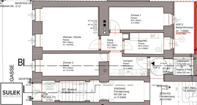 3-Zimmer-Wohnung kaufen in Wien – 53,25 m², € 159.750 – Bild 4 von 4