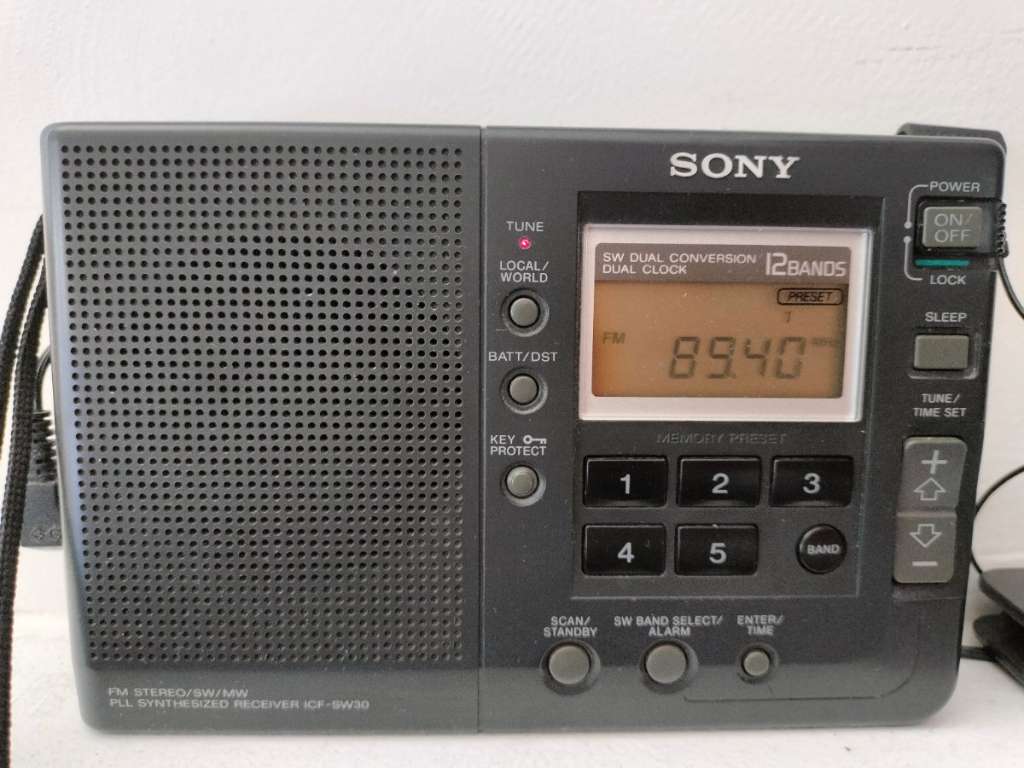 SonyICF-SW30VintageWeltempfänger