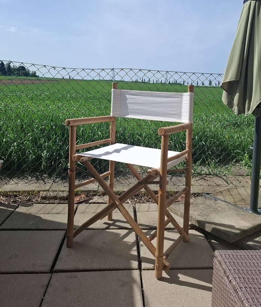 2 klappbare Bambus Regiesthle Butlers,  60,- (1100 Wien) - willhaben
