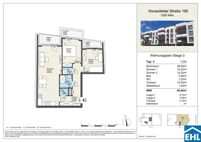 3-Zimmer-Wohnung kaufen in Wien – 65,07 m², € 449.000 – Bild 6 von 6