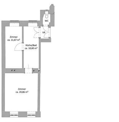 2-Zimmer-Wohnung kaufen in Wien – 46,16 m², € 249.000 – Bild 24 von 25