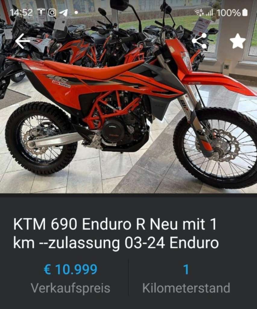 KTM 690 Enduro R Enduro