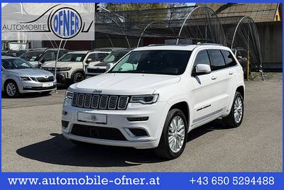 Jeep Grand Cherokee 3,0 V6 CRD Summit ACC Luft Pano ...
