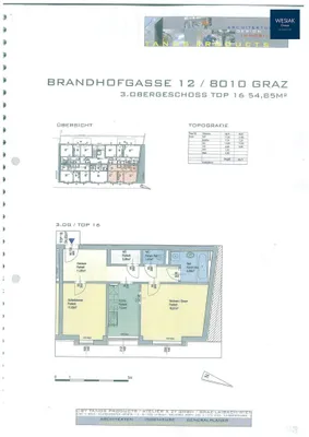 2-Zimmer-Wohnung mieten in Graz – 55 m², € 778 – Bild 2 von 2