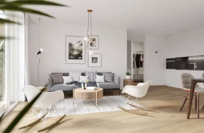 Großzügige 4 Zimmer Wohnung mit Privatgarten – Bild 3