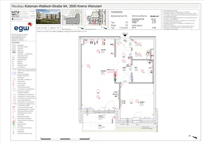 2-Zimmer-Wohnung mieten in Krems an der Donau – 58,24 m², € 766 – Bild 3 von 4