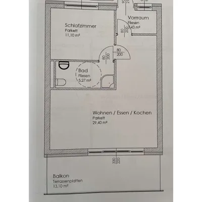 2-Zimmer-Wohnung kaufen in Braunau am Inn – 49 m², € 239.000 – Bild 5 von 5