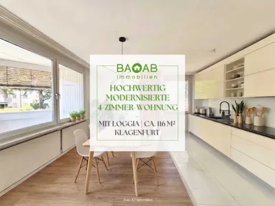 5-Zimmer-Wohnung kaufen in Klagenfurt – 116 m², € 349.000 – Bild 1 von 10