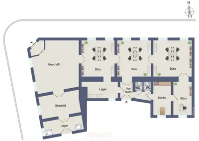 7-Zimmer-Gewerbeimmobilie mieten in Graz – 193 m², € 2.481 – Bild 2 von 16