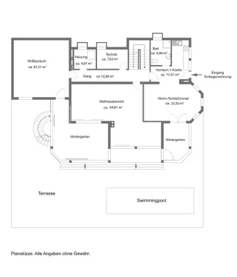 7-Zimmer-Immobilie kaufen in Baden – 426 m², € 2.780.000 – Bild 23 von 24