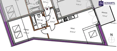 2-Zimmer-Wohnung kaufen in Wien – 57,86 m², € 291.000 – Bild 11 von 11