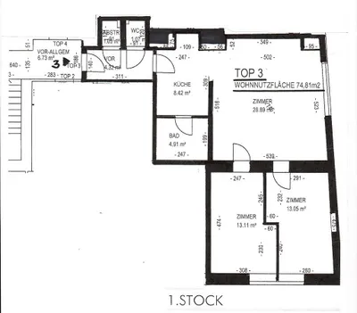 3-Zimmer-Wohnung mieten in Gänserndorf – 74 m², € 704 – Bild 9 von 9