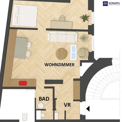 2-Zimmer-Wohnung kaufen in Wien – 53,84 m², € 625.000 – Bild 14 von 14