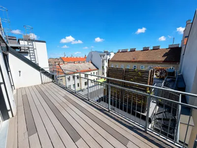 MAISONETTE MIT ZWEI DACHTERRASSEN - PARKETT - KLIMA - KÜCHE - LIFT! – Bild 2