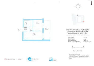 2-Zimmer-Wohnung mieten in Graz – 35 m², € 628 – Bild 21 von 21